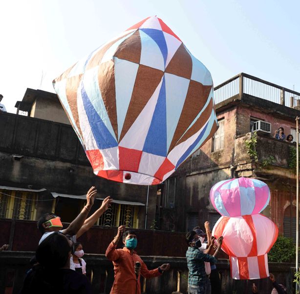 Glimpse of Diwali celebrations in Kolkata