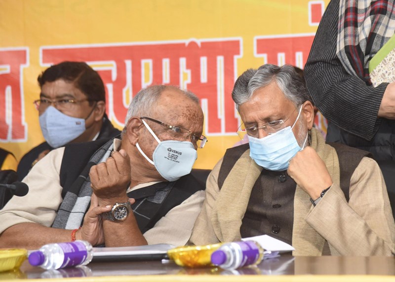Sushil Modi at a function in Patna