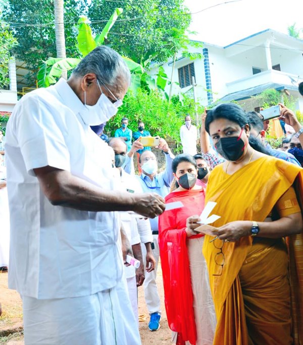 Polling in Kerala's Local Body underway