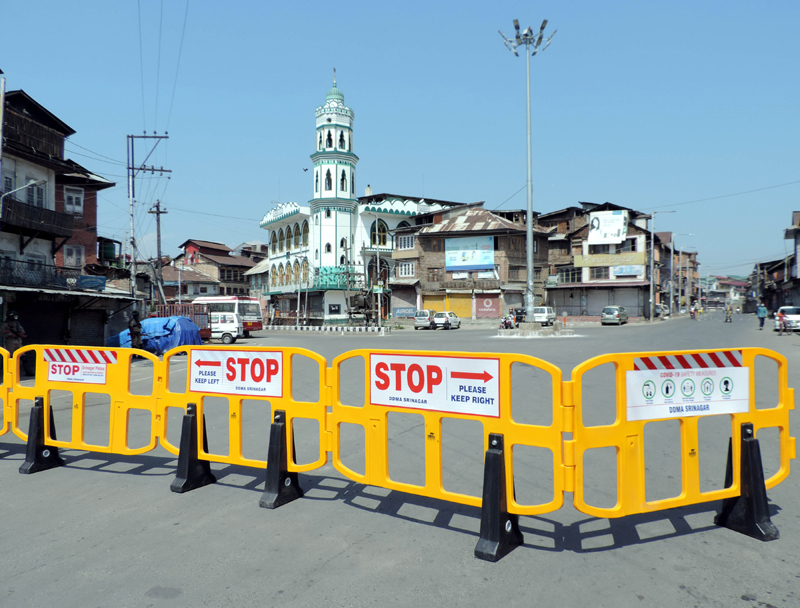 Aug 5: Security beefed up in Srinagar