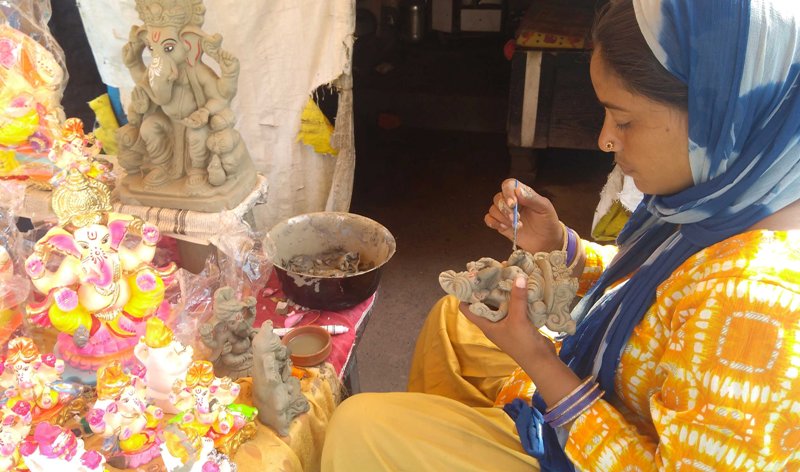 New Delhi gets ready for Ganesh Chaturthi festival