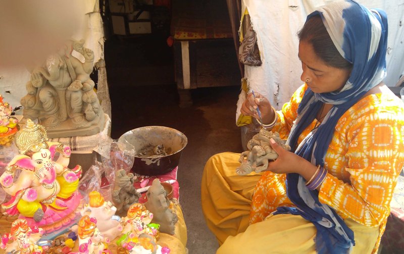 New Delhi gets ready for Ganesh Chaturthi festival