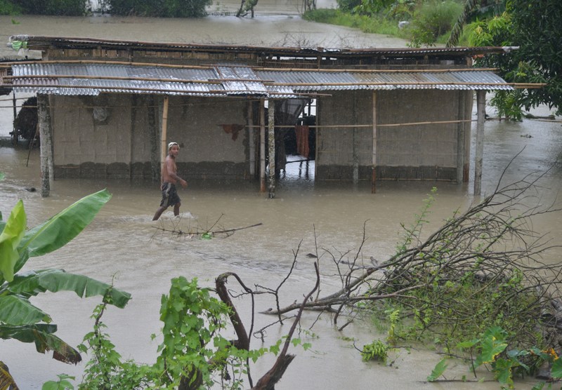 Flood in Bajali