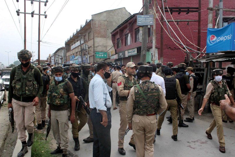 Terrorist attack in Srinagar