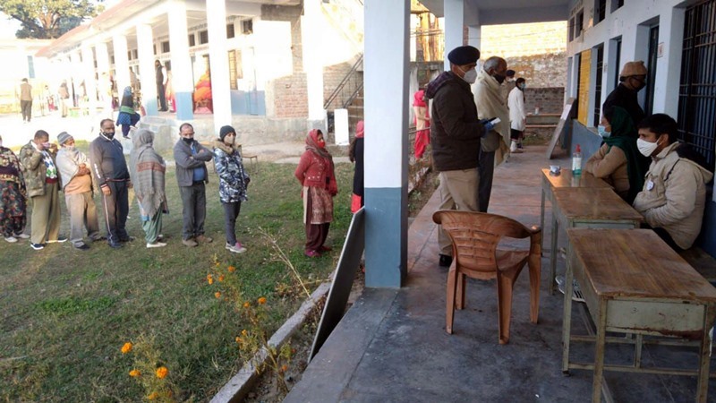 Panchayat polls underway in Himachal Pradesh's Hamirpur