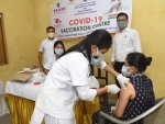 People taking COVID19 vaccine