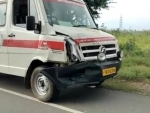 Ambulance carrying Coonoor chopper crash victim's remains meets with minor accident in Tamil Nadu
