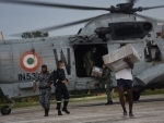 Indian Navy continues relief operations at Cyclone affected areas in Balasore