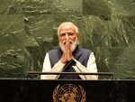 PM Modi addressing 76th session of United Nations General Assembly in New York