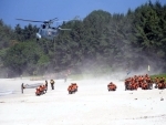 Indian Armed Forces' joint military exercise in Andaman