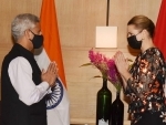 External Affairs Minister S Jaishankar meets Denmark PM Matte Frederiksen
