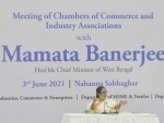 Mamata Banerjee meets representatives of Chambers of Commerce and Industry Associations at Nabanna