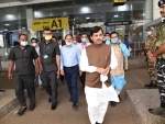 BJP's Syed Shahnawaz Hussain in Guwahati for Assam poll campaign