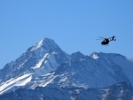 Indian Army helicoptr in Leh