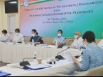 Sonia Gandhi presides over Congress meeting