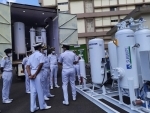 Mobile oxygen plants developed by Naval Dockyard Visakhapatnam inaugurated