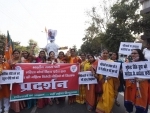 Congress protests in Patna