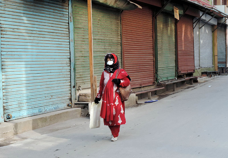 Jammu and Kashmir: Jamia market closed down to protest against arrest of two women