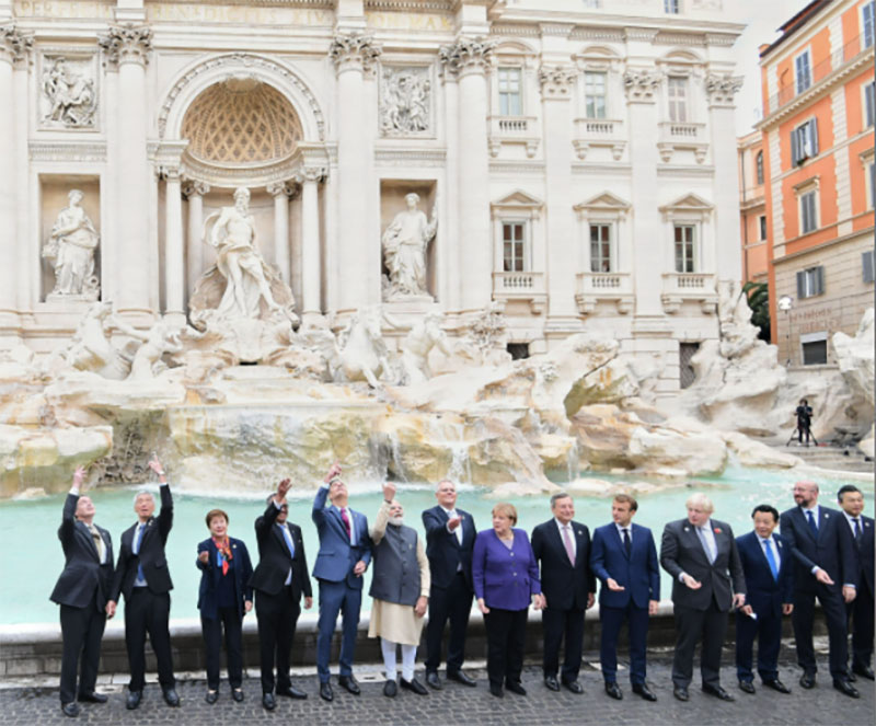 G-20: Modi in Rome