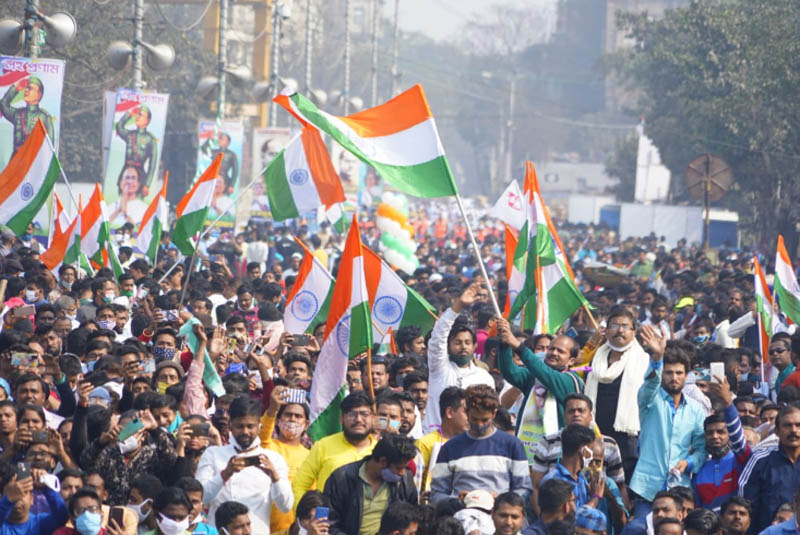 Mamata Banerjee holds rally in Kolkata on Netaji’s birth anniversary