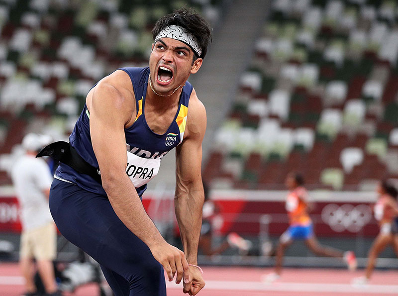 Neeraj Chopra wins Tokyo Olympics gold in javelin