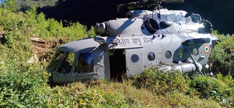 IAF Mi-17 helicopter crash-lands in eastern Arunachal Pradesh