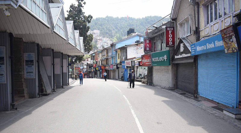 Shimla: Shops remain closed