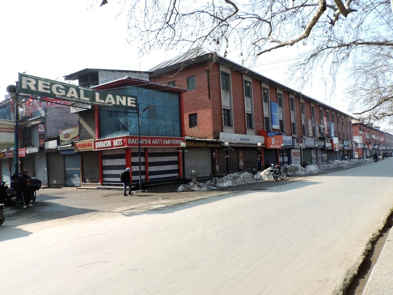 Strike in Kashmir's Srinagar