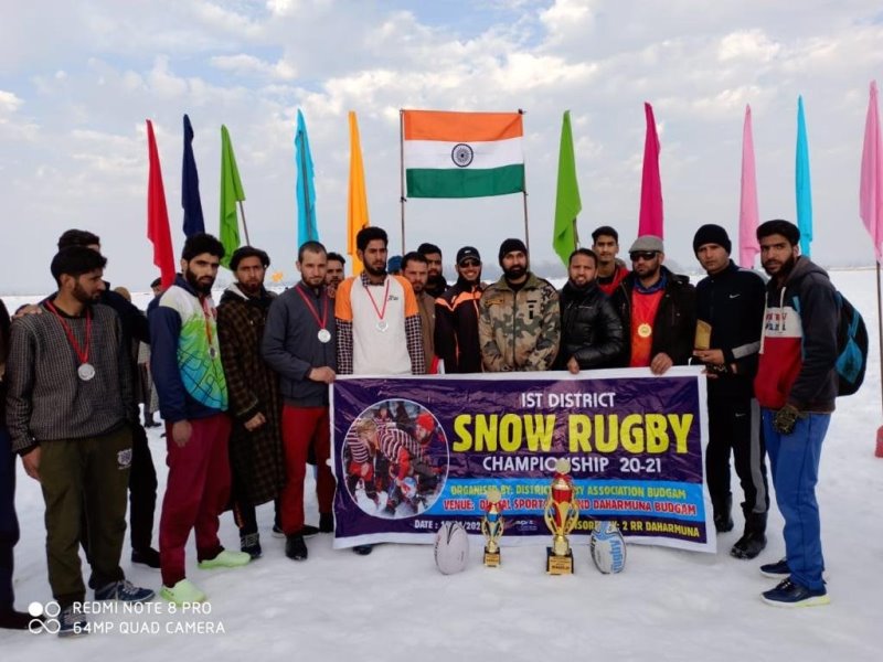 Snow Rugby in Kashmir