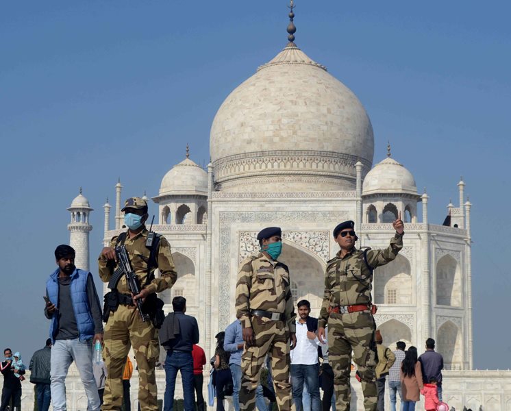 Security beefed up at Taj Mahal ahead of Republic Day