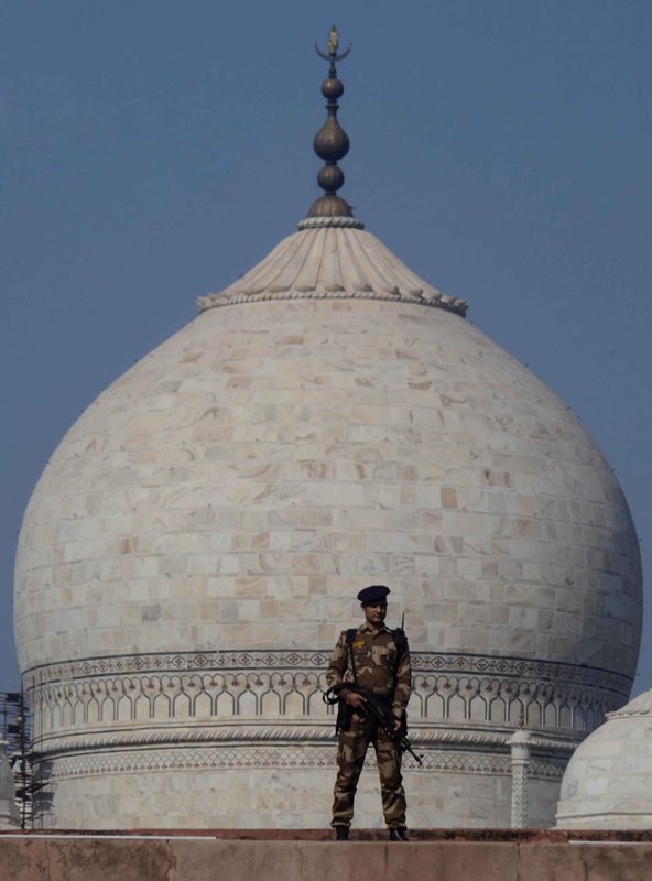 Security beefed up at Taj Mahal ahead of Republic Day