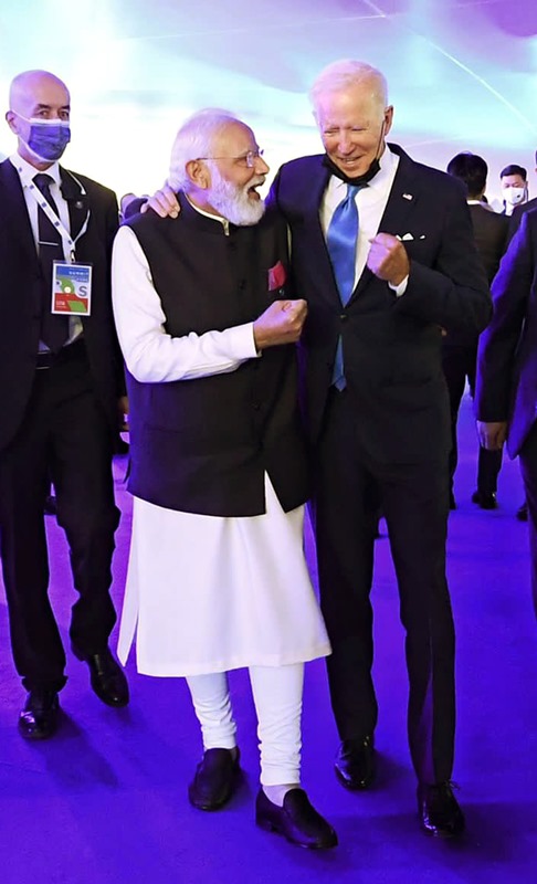 PM Modi meets US President Joe Biden on sidelines of G20 Summit in Rome