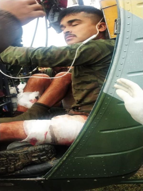 Manipur ambush: Injured Assam Rifles soldiers airlifted and treated in hospital