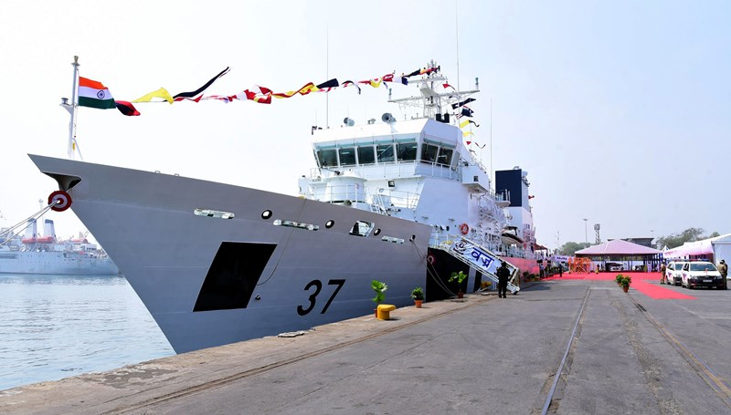 Indian Coast Guard Ship ‘Vajra’ in Chennai