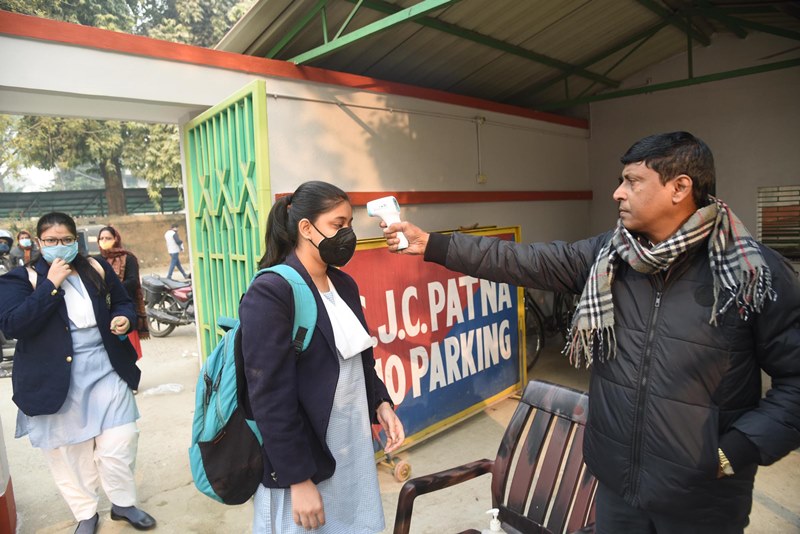 Reopening of schools in Patna