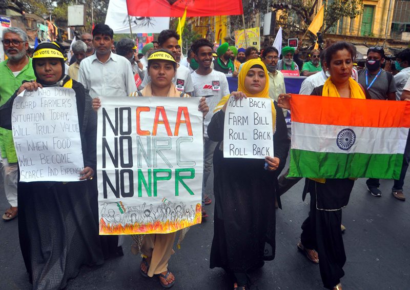 Rally held in Kolkata urging people to reject BJP