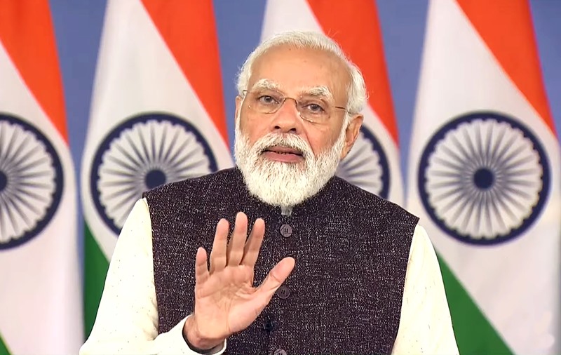 PM Modi addressing nation through video conferencing