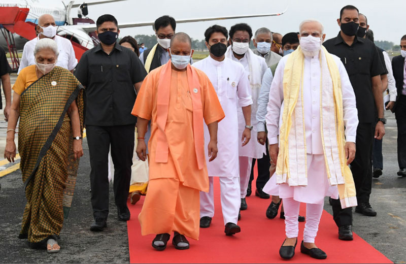 Narendra Modi inaugurates Kushinagar International Airport in UP