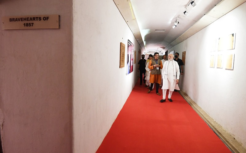 PM Modi inaugurates Jal Bhushan Building, Gallery of Revolutionaries at Mumbai Raj Bhawan