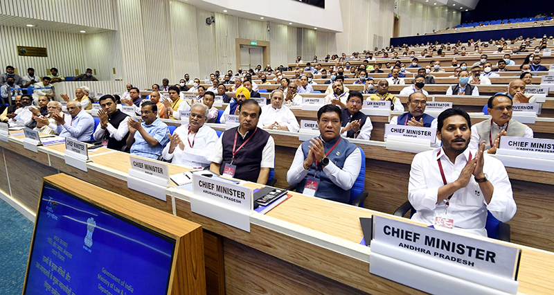 Joint Conference of Chief Ministers of the States and the Chief Justices of High Courts held in New Delhi