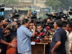 Arvind Kejriwal visits landfill area in Delhi