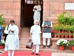 BJP, Congress, TMC MPs in Parliament