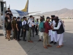 Taliban administrators seen in viral image greeting Afghan cadets returning from India