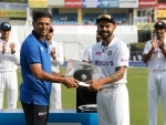 Virat Kohli felicitated for his 100th Test match