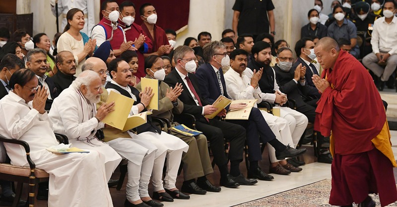 PM Modi attends Padma awards ceremony