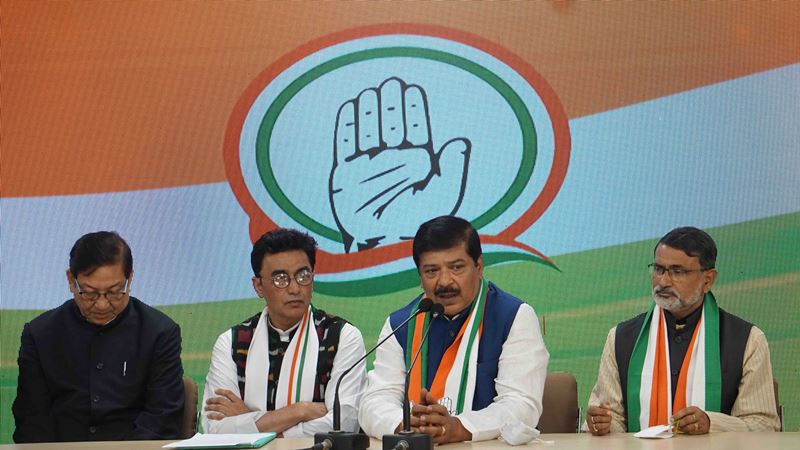Two former Tripura BJP MLAs join Congress