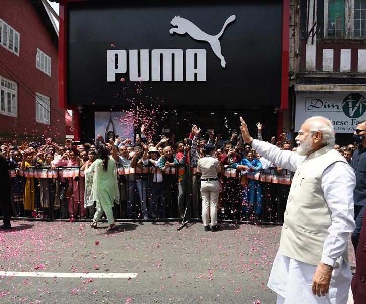 PM Modi participates in rally to mark 8 years of central govt in Shimla's Ridge