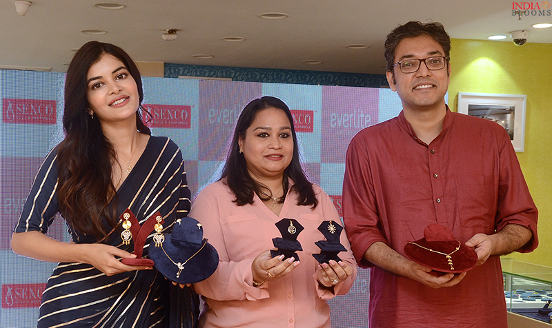 Madhumita Sarcar launches Durga jewellery collection of Senco Gold & Diamonds' Everlite