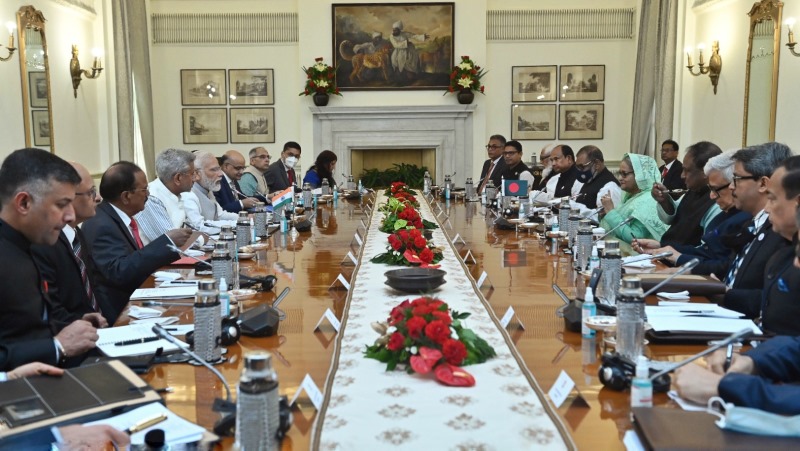 PM Modi, Bangladesh PM Sheikh Hasina witness exchange of MOUs