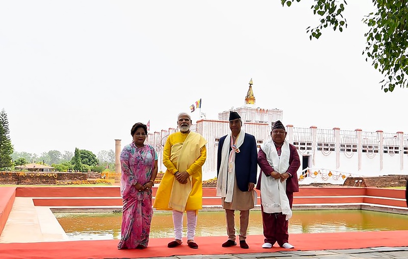 Narendra Modi visits Nepal on Buddha Purnima on Monday (May 16, 2022)